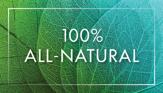 100% All-Natural