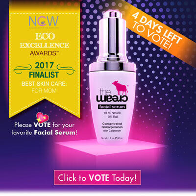We need your vote for theCream Facial Serum!