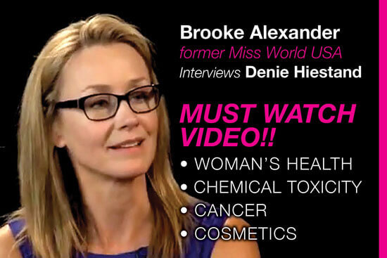Brooke Alexander, former Miss World USA, interviews Denie Hiestand.
